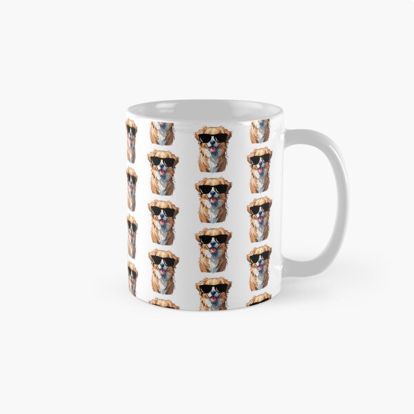 Item preview, Nova Scotia Duck Tolling Retriever Dog Wearing Sunglasses designed and sold by TheAnimalZ00.