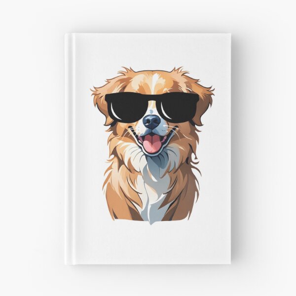 Item preview, Nova Scotia Duck Tolling Retriever Dog Wearing Sunglasses designed and sold by TheAnimalZ00.