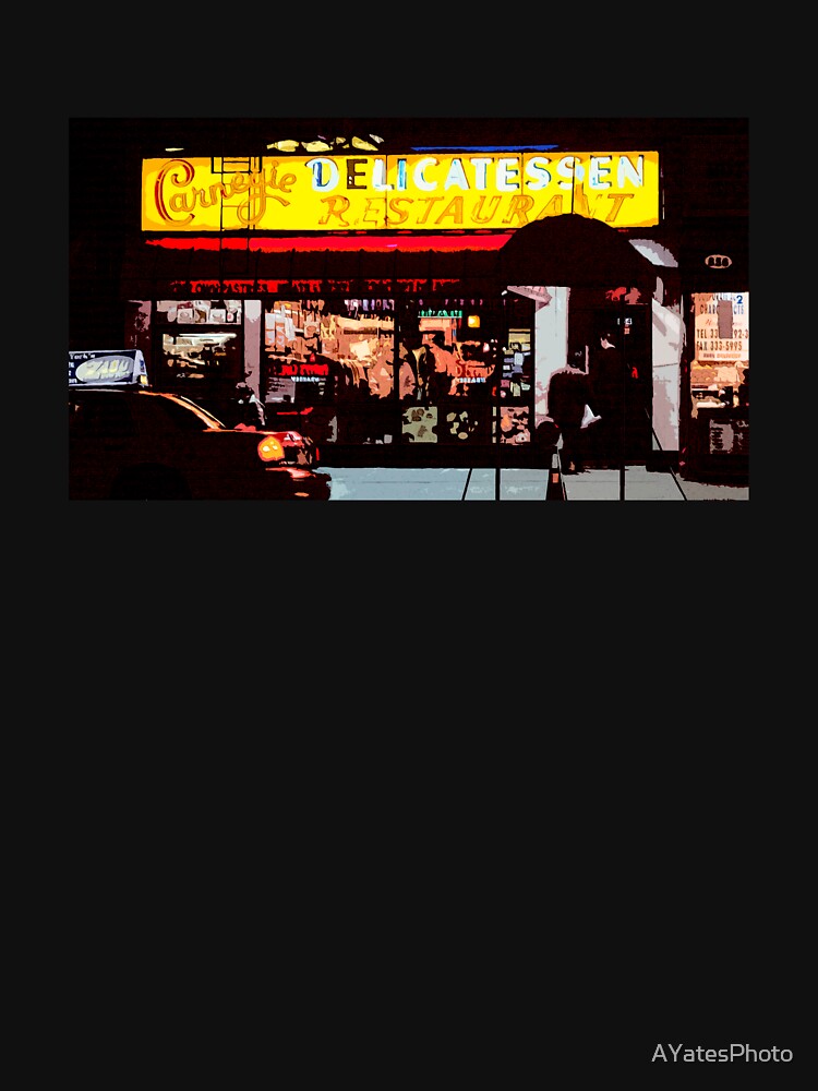 Thumbnail 7 of 7, Classic T-Shirt, Carnegie Deli New York designed and sold by AYatesPhoto.