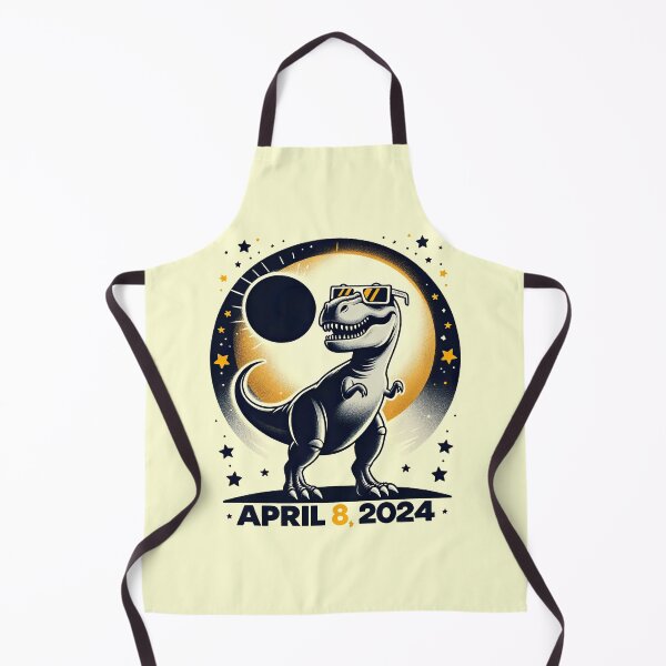 Artikelvorschau, 2024 Sonnenfinsternis-Shirt Dino Trex trägt ein Sonnenfinsternis-Brillen-T-Shirt entworfen und verkauft von MAPDDesigns.