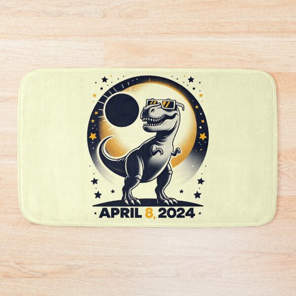 Item preview, 2024 Solar Eclipse Shirt Dino Trex Wearing Solar Eclipse Glasses T-Shirt designed and sold by MAPDDesigns.
