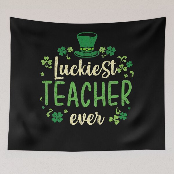 Item preview, Funny Luckiest Teacher Ever St Patricks Day Teaching designed and sold by BalladOfZeus.