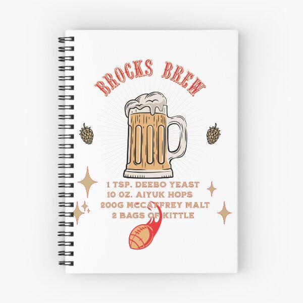 Item preview, BROCK'S BREWSKI FOOTBALL T-Shirt  Craft Beer & Division Champ Style Must-Have for Game Day Parties Ideal Gift for Beer Aficionados designed and sold by PinoyDnDShirts.