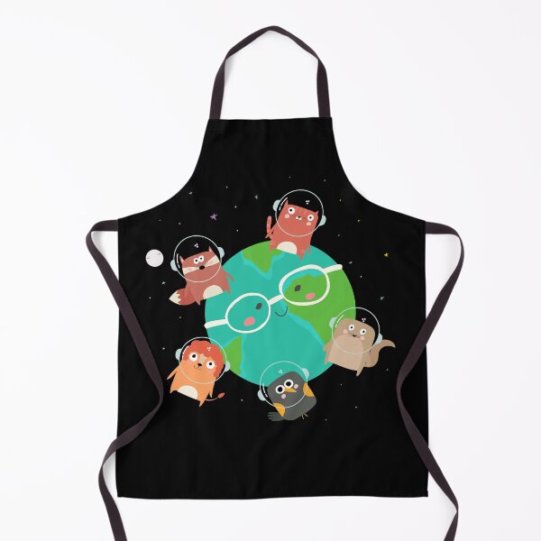 Item preview, Cute animals in space - Friends stick together designed and sold by messy-nessie.