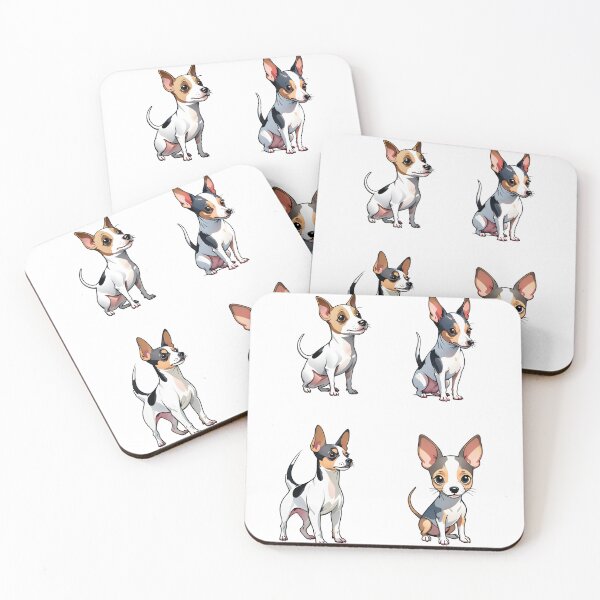 Item preview, Cute Rat Terrier Dogs designed and sold by TheAnimalZ00.