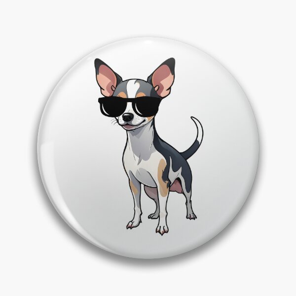 Item preview, Rat Terrier Wearing Sunglasses designed and sold by TheAnimalZ00.