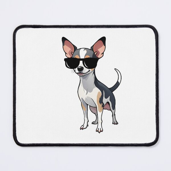Item preview, Rat Terrier Wearing Sunglasses designed and sold by TheAnimalZ00.