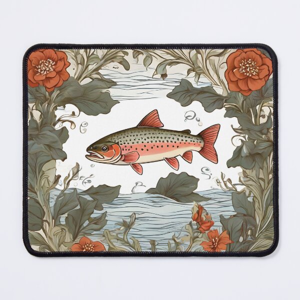 Item preview, Time for Trout Fishing designed and sold by WANBASTEN.