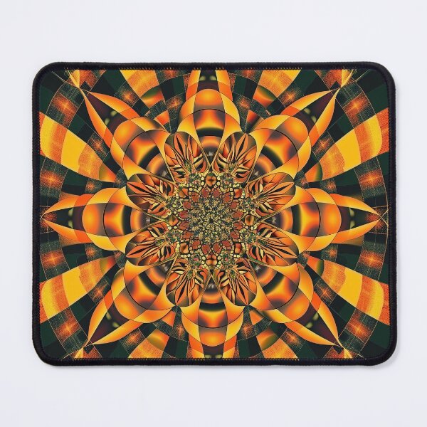 Item preview, Tartan Sunburst - Scottish Sunflower Pattern designed and sold by HausKatz.