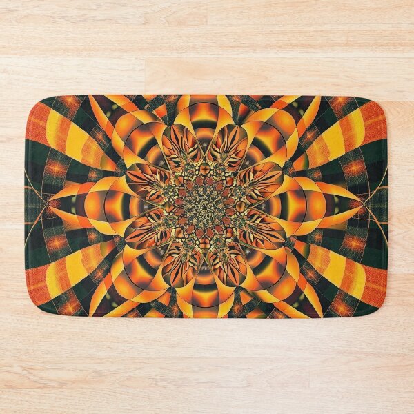 Item preview, Tartan Sunburst - Scottish Sunflower Pattern designed and sold by HausKatz.
