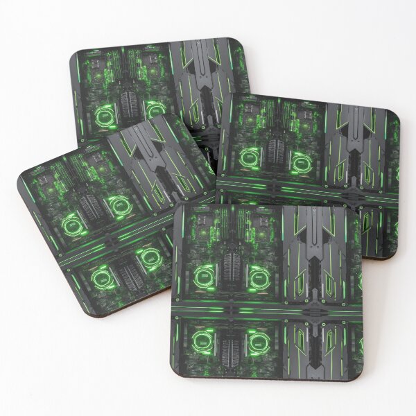 Item preview, Copy of Cybernetics - Black and Green - 06 designed and sold by Mystic-Images.
