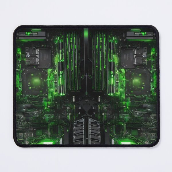Item preview, Copy of Cybernetics - Black and Green - 06 designed and sold by Mystic-Images.