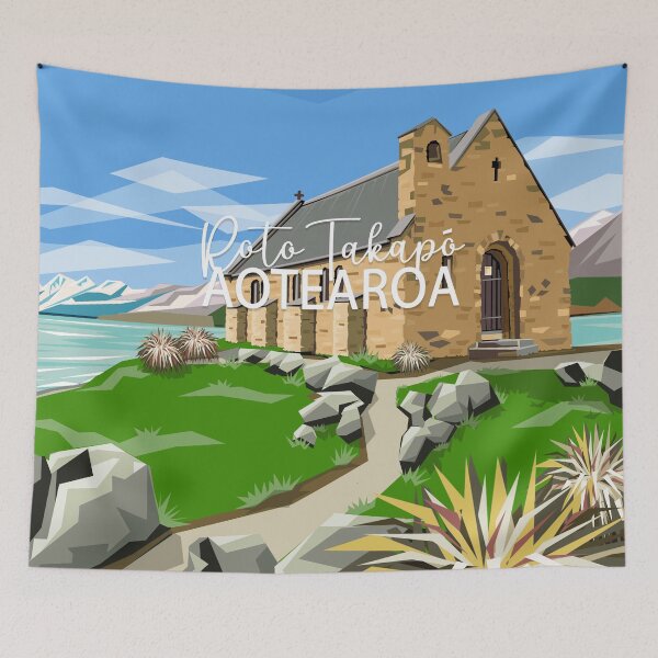Item preview, Roto Takapo/Lake Tekapo  designed and sold by Art by Ira.