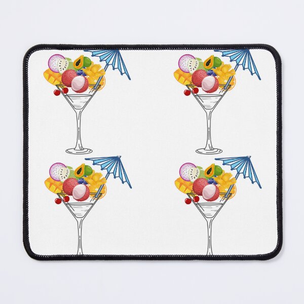Item preview, Fun Tropical Fruits Cocktail Glass A Drinkers Dream designed and sold by Reelyfishing.