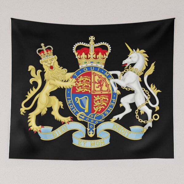 Item preview, Royal Coat of Arms of the United Kingdom designed and sold by ValentinaHramov.