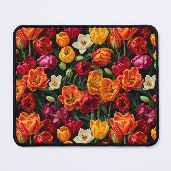 Item preview, Colorful Tulip Flower Pattern designed and sold by Noblegraphics.