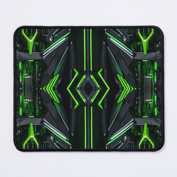 Item preview, Cybernetics - Black and Green - 07 designed and sold by Mystic-Images.