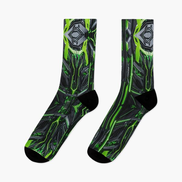 Item preview, Cybernetics - Black and Green - 07 designed and sold by Mystic-Images.