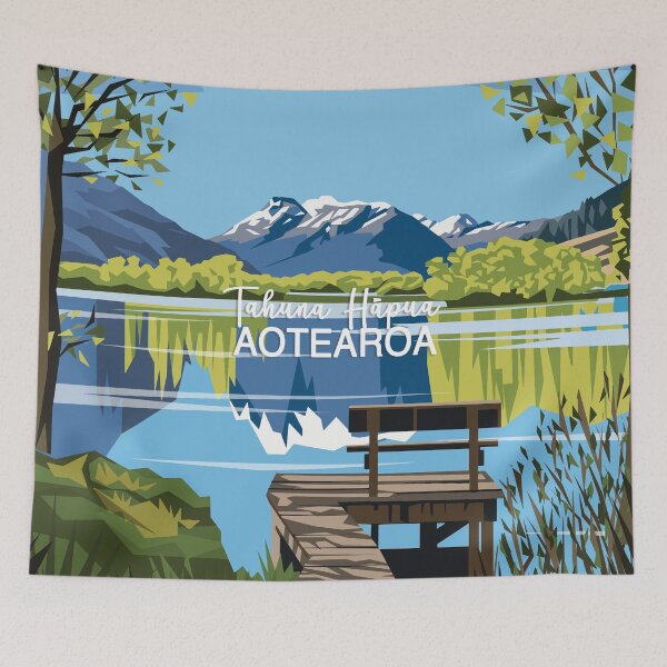 Item preview, Tahuna Hapua/Glenorchy Lagoon designed and sold by Ira Mitchell.