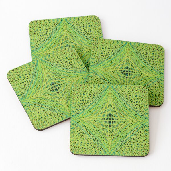 Item preview, Rectangular Pattern #4 Morph C [16574-Greens-BB] designed and sold by LottMultimedia.