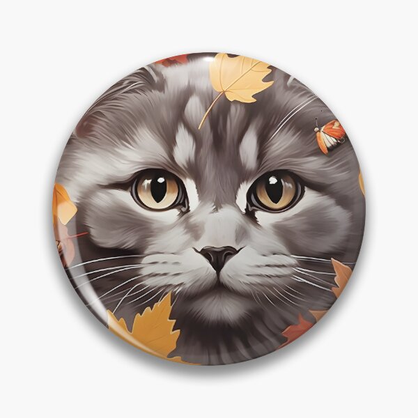 Item preview, Autumn Whisper: Majestic Cat Portrait designed and sold by inkArtistryfine.