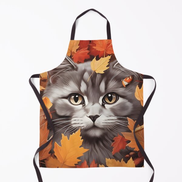 Item preview, Autumn Whisper: Majestic Cat Portrait designed and sold by inkArtistryfine.