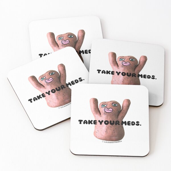 Item preview, Take your meds., Mr. Blob, blob, cute blob, v8 | @lilsboobthangs © designed and sold by lilsboobthangs.