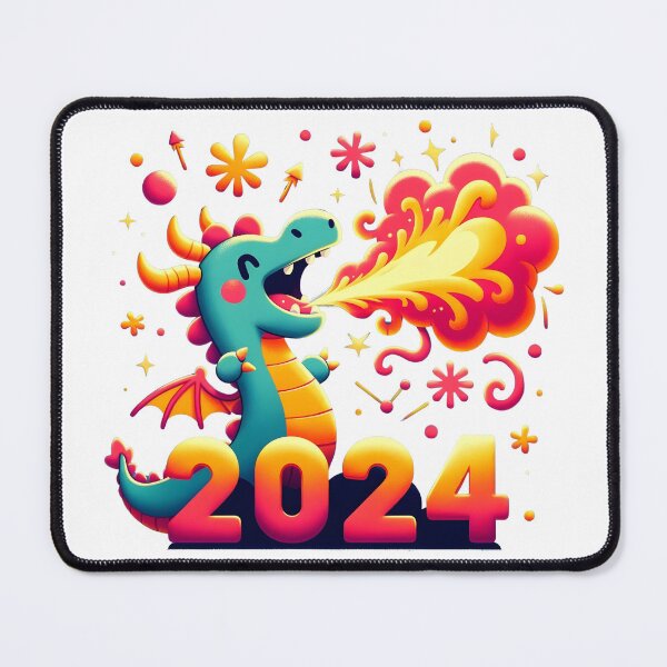 Item preview, Festive Dragon Breathing 2024 New Year Fire designed and sold by KNAA.