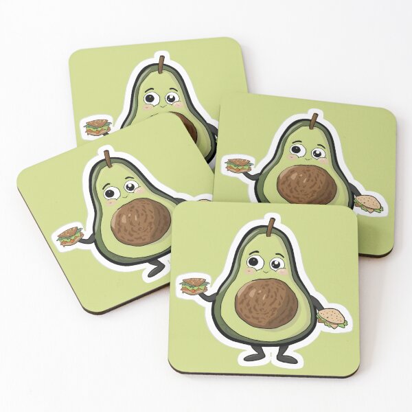 Item preview, Avocado Extravaganza: Cartoon Chef Whips Up a Sandwich Delight designed and sold by GENZ-CREATIVES.