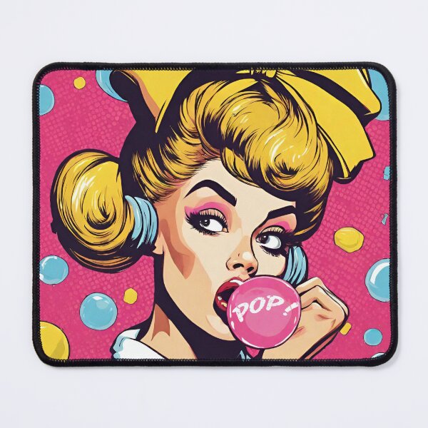 Item preview, Retro Pop Art Beauty designed and sold by inkArtistryfine.