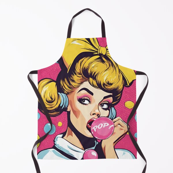 Item preview, Retro Pop Art Beauty designed and sold by inkArtistryfine.