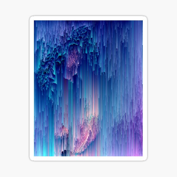 Item preview, Fairy Glitches - Abstract Pixel Art designed and sold by Jennifer Walsh Design.