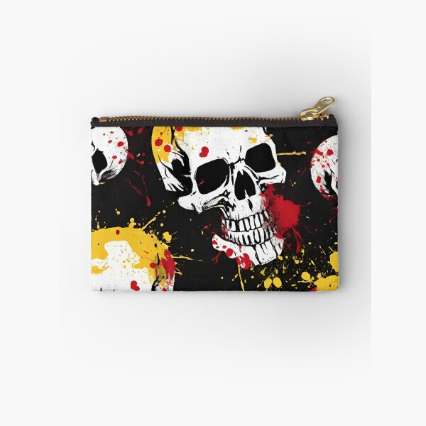 Item preview, Grunge Skull Splatter Artwork designed and sold by inkArtistryfine.