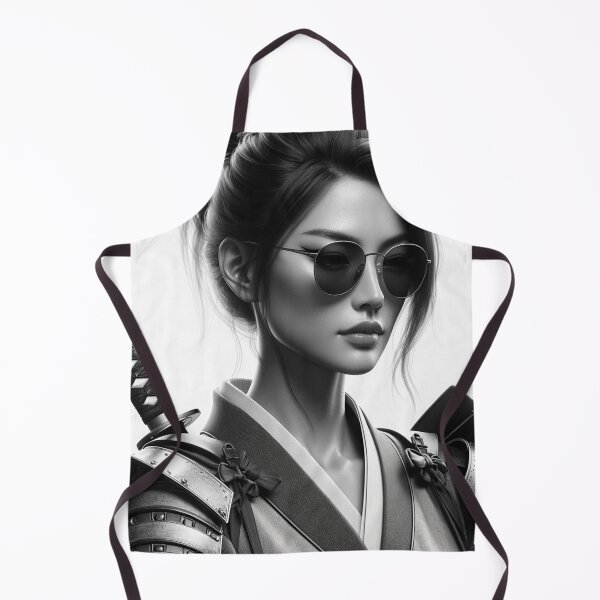 Item preview, Female Samurai Girl Sunglasses Artwork designed and sold by ArtfulMiller.