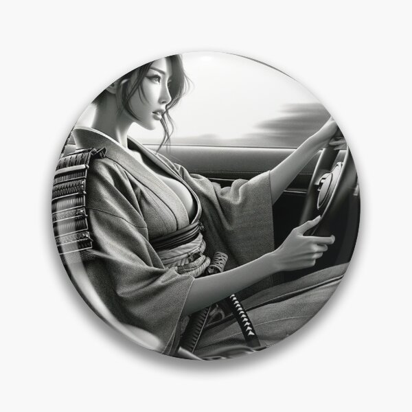 Item preview, Samurai Girl Artwork designed and sold by ArtfulMiller.
