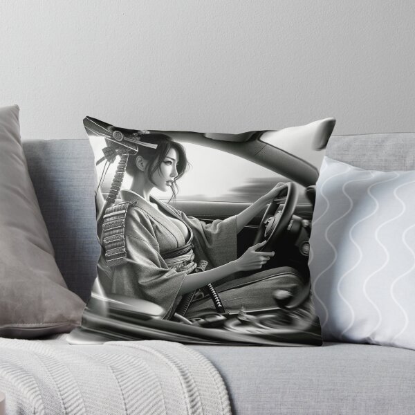 Item preview, Samurai Girl Artwork designed and sold by ArtfulMiller.