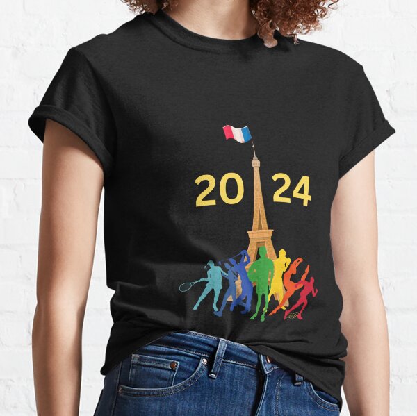 T-Shirt Officiel Paris 2024 - Logo Jeux Olympiques