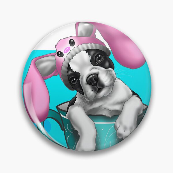 Item preview, It’s a Boston Terrier Tea party designed and sold by MetroInk.