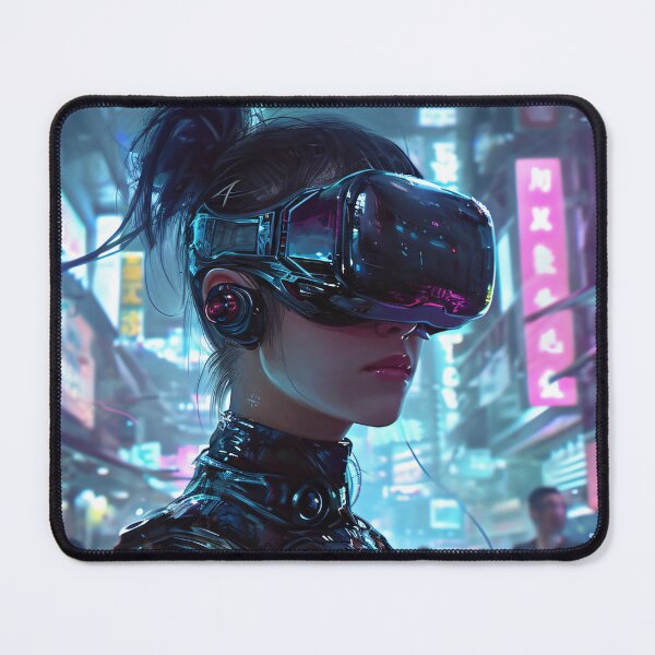 Item preview, Cyberpunk Warrior Princess designed and sold by Dannypryce.