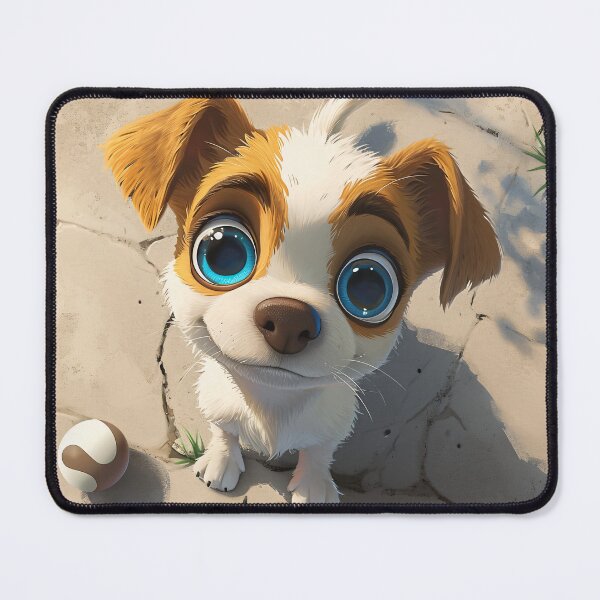 Item preview, Cute puppy waiting for you to throw the ball designed and sold by Dannypryce.