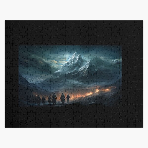 Item preview, Hobbit Heights: Mountain City Inspired designed and sold by GreenInkXpress.