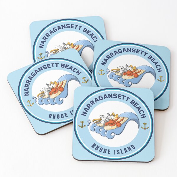 Item preview, Rhode Island Souvenir - Crab and Gull Boogie Board Narragansett Beach designed and sold by Willz Designz.