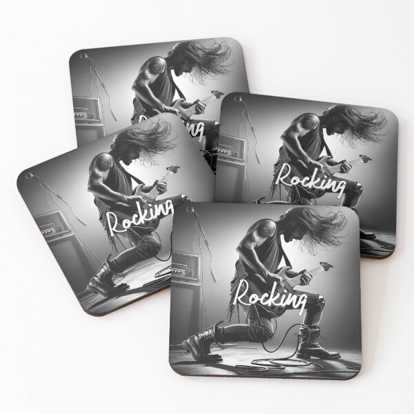 Item preview, Guitarist's Passion: Monochrome Melody designed and sold by inkArtistryfine.