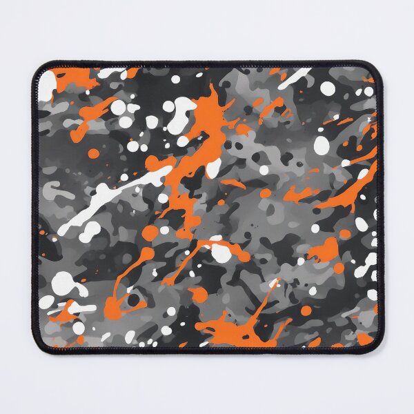 Item preview, Splatter Orange Camouflage designed and sold by TheCamoShop.