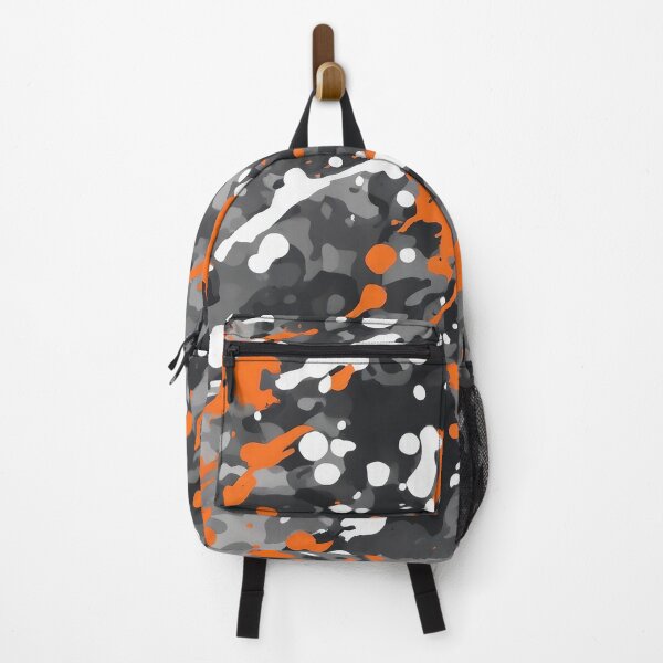 Item preview, Splatter Orange Camouflage designed and sold by TheCamoShop.