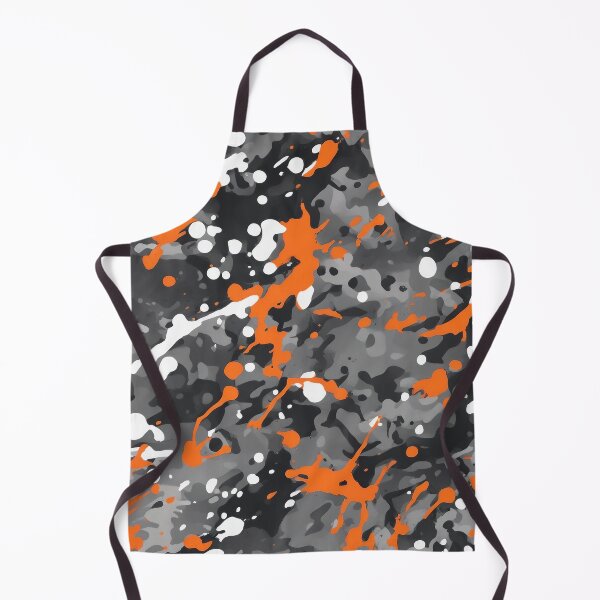 Artikelvorschau, Splatter-Orange-Tarnung entworfen und verkauft von TheCamoShop.