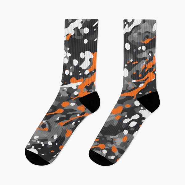 Item preview, Splatter Orange Camouflage designed and sold by TheCamoShop.