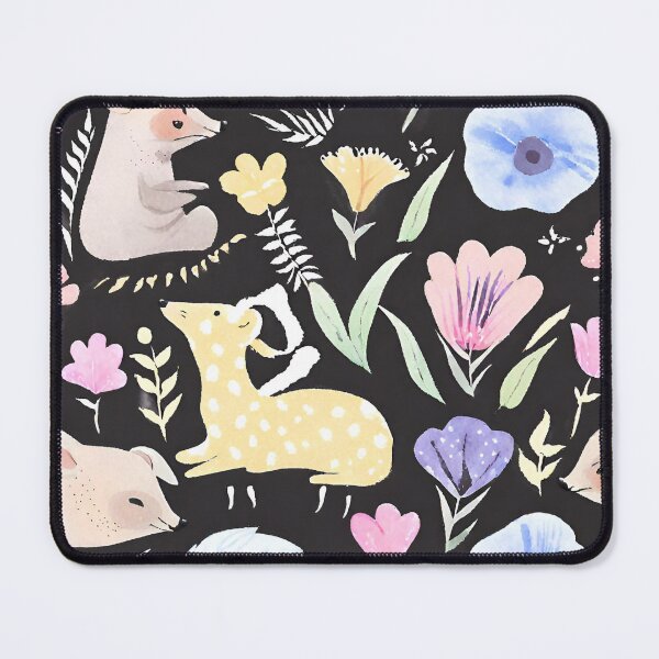 Item preview, Art paintings with faces of various animals and flowers. designed and sold by 9blueart.