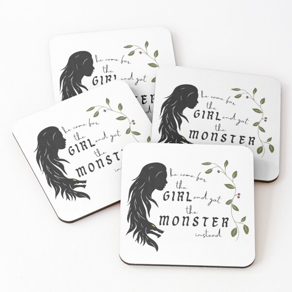 Item preview, Book Quote: girl vs monster designed and sold by corky-browne.