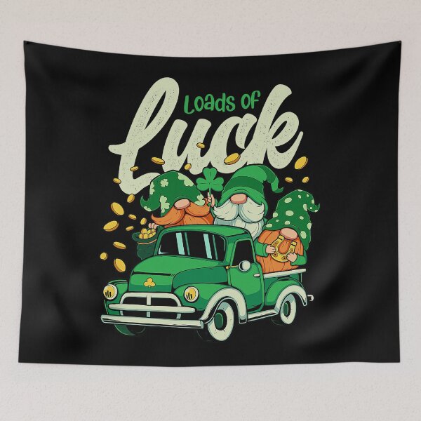Item preview, Funny St Patrick's Day Leprechaun Gnomes Loads of Luck designed and sold by BalladOfZeus.